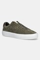 Σουέτ αθλητικά παπούτσια Tommy Hilfiger PREMIUM DRESS CUPSOLE SUEDE δέρμα σαμουά πράσινο FM0FM05573