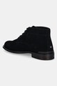 Obuwie Tommy Hilfiger trzewiki zamszowe CORPORATE HILFIGER SDE BOOT FM0FM05579 granatowy