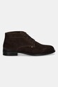 Tommy Hilfiger trzewiki zamszowe CORPORATE HILFIGER SDE BOOT FM0FM05579 brązowy AW25