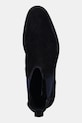 Tommy Hilfiger sztyblety zamszowe CORPORATE HILFIGER SDE CHELSEA granatowy FM0FM05580