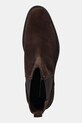 Tommy Hilfiger sztyblety zamszowe CORPORATE HILFIGER SDE CHELSEA brązowy FM0FM05580
