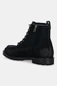 Обувь Замшевые кроссовки Tommy Hilfiger CLEATED HILFIGER W SDE MOC BOOT FM0FM05599 чёрный