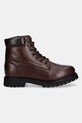 Шкіряні черевики Tommy Hilfiger FLEX TH OUTDOOR RS LTH BOOT FM0FM05600 коричневий AW25