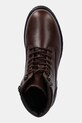 Шкіряні черевики Tommy Hilfiger FLEX TH OUTDOOR RS LTH BOOT коричневий FM0FM05600