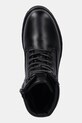 Tommy Hilfiger bocanci de piele FLEX TH OUTDOOR RS LTH BOOT negru FM0FM05600