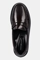 Tommy Hilfiger mokasyny skórzane CLASSIC HIGH HILFIGER ABRA LOAF bordowy FM0FM05624