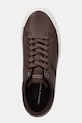 Шкіряні кросівки Tommy Hilfiger TH HI VULC LTH STREET коричневий FM0FM05626