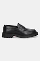 Tommy Hilfiger mokasyny skórzane HILFIGER COMFORT LWT LTH LOAFER FM0FM05698 czarny AW25
