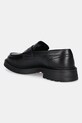 Obuwie Tommy Hilfiger mokasyny skórzane HILFIGER COMFORT LWT LTH LOAFER FM0FM05698 czarny