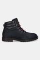 Tommy Hilfiger buty nubukowe CLEATED HILFIGER WRM HOOK BOOT FM0FM05699 granatowy NC25