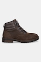 Ботинки из нубука Tommy Hilfiger CLEATED HILFIGER WRM HOOK BOOT FM0FM05699 коричневый NC25