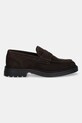Semišové mokasíny Tommy Hilfiger HILFIGER COMFORT LWT SDE LOAFER FM0FM05727 hnědá AW25