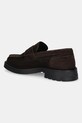 Boty Semišové mokasíny Tommy Hilfiger HILFIGER COMFORT LWT SDE LOAFER FM0FM05727 hnědá
