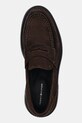Semišové mokasíny Tommy Hilfiger HILFIGER COMFORT LWT SDE LOAFER hnědá FM0FM05727