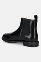 Obuwie Tommy Hilfiger sztyblety skórzane HILFIGER VOGUE LTH A BROGUE BOOT FM0FM05765 czarny