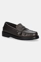 Кожаные мокасины Tommy Hilfiger CLASSIC HIGH HILFIGER LTH LOAFER кожа коричневый FM0FM05769