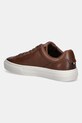 Boty Kožené tenisky Tommy Hilfiger PREMIUM DRESS CUPSOLE COGNAC FM0FM05771 hnědá