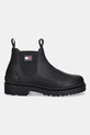 Tommy Jeans buty skórzane TJM CHELSEA LEATHER EM0EM01630 czarny NC25