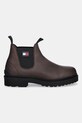 Tommy Jeans sztyblety skórzane TJM CHELSEA LEATHER WL EM0EM01670 brązowy NC25