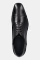Kožené poltopánky BECKHAM x BOSS čierna 50546774.001
