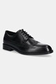 Kožené poltopánky BOSS Tayil elegantné čierna 50543423.001