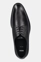 BOSS pantofi de piele Derrek negru 50547055.001