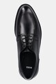 BOSS pantofi de piele Tayil negru 50548206.001
