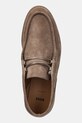 BOSS pantofi de piele întoarsă Sienne maro 50548119.265