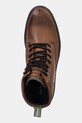 Ψηλά δερμάτινα παπούτσια Barbour Harrison καφέ MFO0816BR78