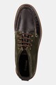 Barbour buty wysokie skórzane Hadston brązowy MFO0822OL32