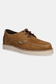 Σουέτ κλειστά παπούτσια Barbour Aydon casual καφέ MFO0823BR13