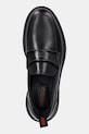 HUGO mocasini de piele Lenner negru 50548485.001
