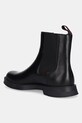 Încălțăminte HUGO ghete chelsea de piele Lenner 50548489.001 negru