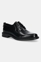 HUGO półbuty skórzane Lysander eleganckie czarny 50548654.001