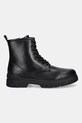 HUGO trapery skórzane Ryan 50551590.001 czarny AW25