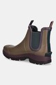 Scarpe Barbour stivali di gomma x Paul Smith Chelsea Welly MRF0048TA51 marrone