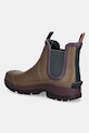 Scarpe Barbour stivali di gomma x Paul Smith Chelsea Welly MRF0048TA51 marrone