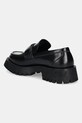 Παπούτσια Δερμάτινα μοκασίνια Guess GORIZIA II FMTGOR.LEA14.BLACK μαύρο