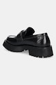 Παπούτσια Δερμάτινα μοκασίνια Guess GORIZIA II FMTGOR.LEA14.BLACK μαύρο