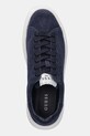 Guess sneakers din piele întoarsă ELBA bleumarin FMTLBA.SUE12.BLUE