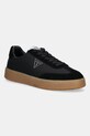 Guess sneakers din piele WIMAN piele acoperită negru FMTWIM.LEA12.BLACK