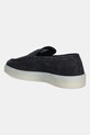 Obutev Mokasini iz nubuka Guess RICKY MOC FMTRIC.LEA14.BLUE mornarsko modra