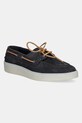 Μοκασίνια nubuck Guess ROB δέρμα nubuck σκούρο μπλε FMTROB.LEA14.BLUE