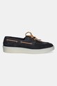 Μοκασίνια nubuck Guess ROB FMTROB.LEA14.BLUE σκούρο μπλε AW25