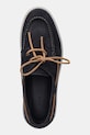 Guess mokasyny nubukowe ROB granatowy FMTROB.LEA14.BLUE