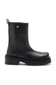 Diesel buty wysokie D-Texan Bk skóra licowa czarny Y03693.P4471.T8013