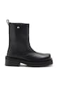 Diesel stivali D-Texan Bk pelle fiore nero Y03693.P4471.T8013