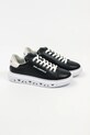 Karl Lagerfeld bőr sportcipő KAPRI KITE KL54519A.000 fekete AW25