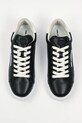 Karl Lagerfeld bőr sportcipő KAPRI KITE fekete KL54519A.000