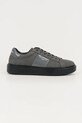 Nubuck sneakers Karl Lagerfeld MAXI KUP RSG Planet friendly μαύρο KL52218.277